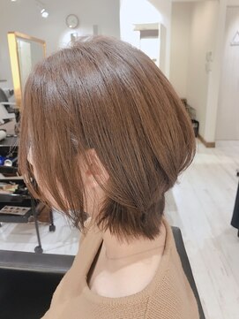ヘアアンドメイク アネラ(Hair&make Anela) 透け感☆小顔ショートボブ