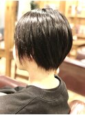 前下がりショートボブ