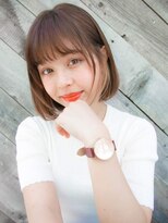 ルティア 池袋(Lutia) ナチュラルに可愛いストレートボブ