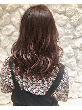 モアナ バイ ヘッドライト 沖縄南風原店(Moana by HEADLIGHT) オレンジブラウン#デジタルパーマ#大人かわいい