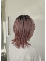 ピチカート(pizzicato)&nbsp;ホワイトピンク　マッシュウルフ