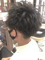 プログレス 国分寺店(PROGRESS)&nbsp;<大澤>ワンカールパーマ×アップバングショートプログレス国分寺