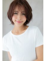 モッズヘア 上尾西口店(mod's hair) シースルーバングくせ毛風大人ボブショートY上尾20代30代40代!