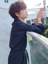 グロウミドル(GROW middle) 抜け感マッシュのミックスニュアンスパーマ　　野村恵子