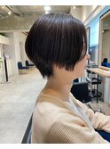 似合わせカット/ハンサムショート/アースカラー