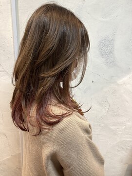 トロワ(Trois) ☆ハイレイヤー×インナーカラー☆