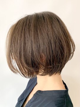 ヘアデザイン ファブロ(hair design FABRO.) ◎大人ショートボブ/イルミナカラー/グレージュ/ショート◎