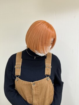 カリーナ(CARINA) ハイトーンカラー/ペールオレンジ