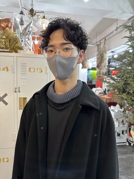 ユイマァル 岡山店(YUIMARL) ニュアンスメンズパーマ