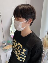 シプレ(cipre) マッシュショート×アッシュグレー