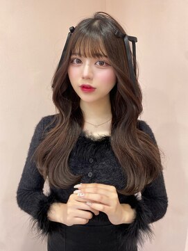 ボタン シブヤ(VOTAN SHIBUYA) アッシュ/グレージュ/韓国ヘア/渋谷/レイヤー/顔まわり