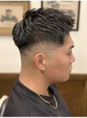 仙台/メンズカット/ヒロ銀座/顔剃り/眉毛カット/フェード