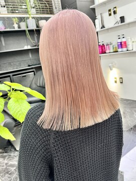 チュダック(ChuDuck) 韓国風《ペールピンク》ハイトーン/ケアブリーチ/ダブルカラー