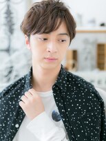 モッズヘア 越谷(mod's hair) 七三コンマヘア*ビジカジランダムパーマc5越谷20代30代40代