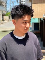 スウェル 船橋店(Swell)&nbsp;ダークアッシュ/アッシュブラック/カルマパーマ/ベリーショート