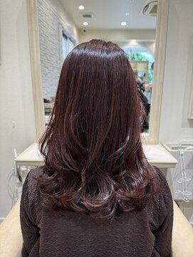 エイミーバイアフロートザガーデン 浦和店(amie by afloat the garden) ツヤ髪ベリーブラウン