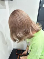 ベレーザ 渋谷(BELEZA)&nbsp;8132渋谷ブロンドミルクティーアッシュホワイト韓国ワンカール