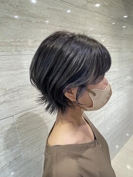 フェイス 大船(FACE) ショートウルフ×アッシュカラー/Kurumi