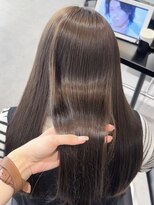 ソヨン 栄2号店(SOYON)&nbsp;ブリーチなしダブルカラー/ミルクティーベージュ/メルティカラー