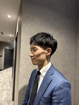 ヒロギンザ 名駅西口店(HIRO GINZA) ツーブロックアップバング