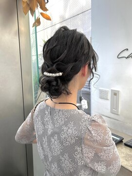 シェリ ヘアデザイン(CHERIE hair design) シニヨンarrange