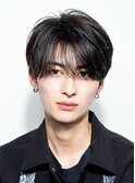 韓国カルマパーマフェザーショートセンターパートシャドウパーマ