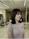 鎖骨ボブスタイル