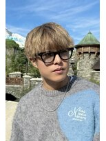 増田リツヤ エマノン 池袋(EMANON)&nbsp;ブロンドラウンドマッシュ