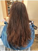 ロング艶髪/髪質酸性/縮毛矯正
