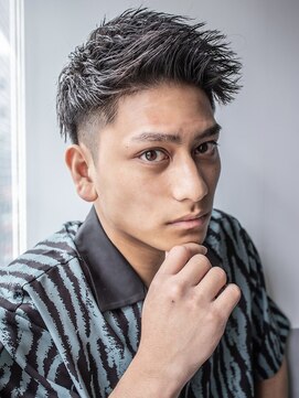 エイトメン 新宿店(EIGHT MEN) メンズ/スパイキーショート/ツイストパーマ/新宿駅