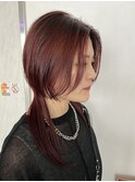 ボルドーカラー