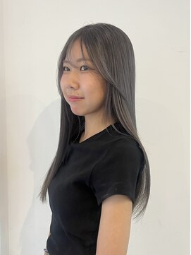 タップコーヴォ(TAP covo) 金沢美容室/シルバーグレー/ブリーチオンカラー