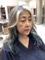 ピークアブー アヴェダ アトレ恵比寿(PEEK-A-BOO AVEDA) ロングレイヤーインナーカラー