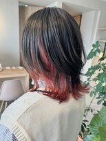 カナリーバイマカロア(CANARY by Makaloa)&nbsp;ウルフ×インナーカラー　１０代２０代３０代