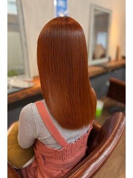 スローネ(THRONE) 艶カラー/髪質改善/新宿/20代30代40代