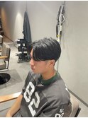 MEN’S HAIR/サーフカール/刈り上げセンターパート/柏