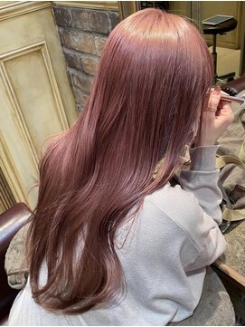 イリス バイ アルティナ 武蔵小杉店(Iris by artina) ピンクベージュ/くすみピンク/ミディアムレイヤー