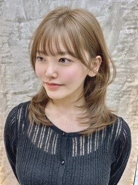 レイヤー/顔まわり/韓国スタイル