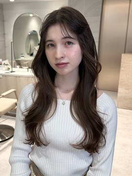 ミズチャーム(Ms.CHARM) 顔周りカット/レイヤーカット/縮毛矯正/コスメストレート/韓国