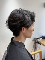 グレイン キャンバス 川崎(grain canvas.) フェザーパーマ/メンズ/パーマ/片平