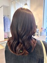 トト 船橋店(toto.)&nbsp;◇前髪顔周りカットピンクベージュアンブレラカラー船橋