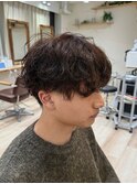 【ZEST中野/SAKURA】抜け感あるシャドウパーマ