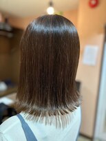 インパークス 草加店(INPARKS)&nbsp;外ハネ髪質改善ボブ縮毛矯正レイヤー[草加]