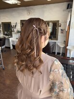 メグル(MEGURU,)&nbsp;ハーフツイン/ヘアアレンジ