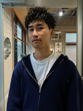 ヴァンシィー(VANCY) スパイキーショート×ニュアンスパーマ【仙台】