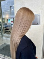 デュールイースト(Duul East)&nbsp;ハイトーンミルクティー×サラ艶ストレートロング