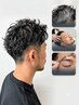 メンズカット+ヘッドスパ+眉カット