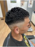 濡れパン×ハイスキンフェード×クロップ