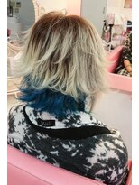 ラチャウ(La.Ciau) ホワイトブリーチ&原色カラー&グラデーションカラー