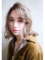 シエナ 渋谷(Siena)&nbsp;Siena ボサふわウエーブxアイスベージュ